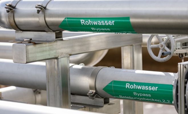 Rohwasserleitungen